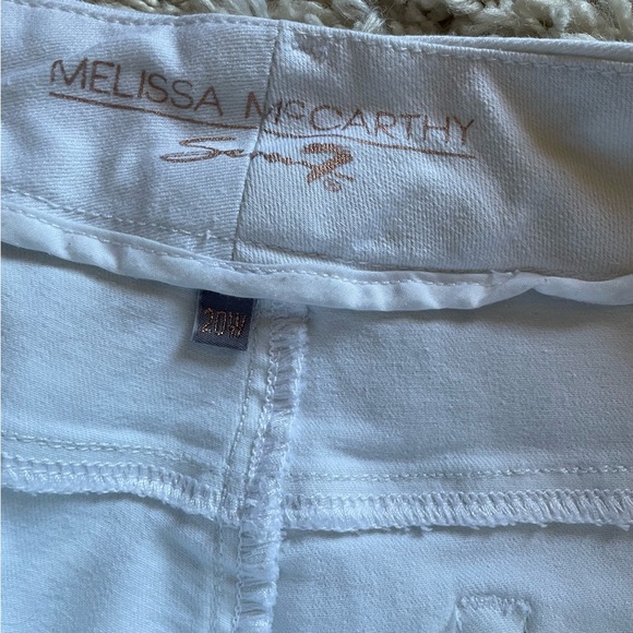 Seven7 jeans by Melissa McCarthy ripped pencil cut size 20W - Picture 3 of 6
